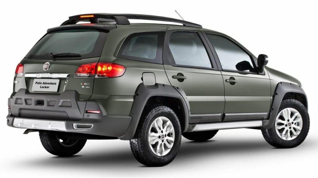 Fiat Palio Weekend 2022 traseira