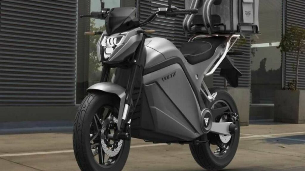 Voltz EVS 2022 frente toda na cor cinza