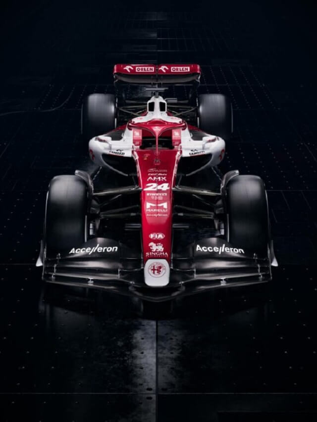 Novo carro de corrida para a Fórmula 1 2022