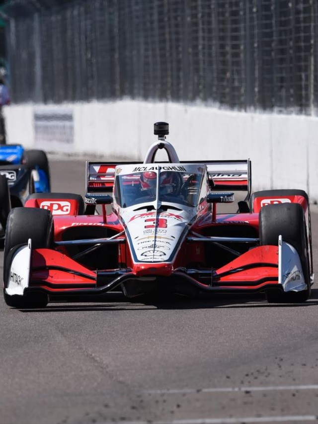 Novo carro de corrida da Fórmula Indy 2022