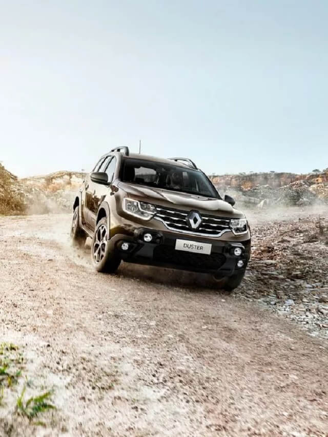 Novo Renault Duster 1.3 turbo 2023 na cor marrom
