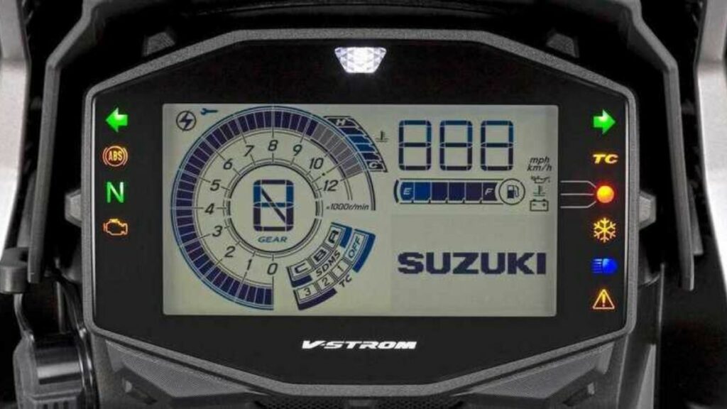 DL 1050 XT V-Strom 2022 painel