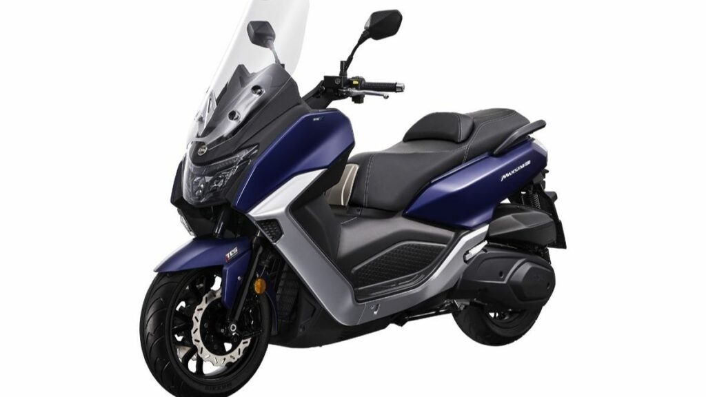 Dafra Maxsym 400i frente lateral