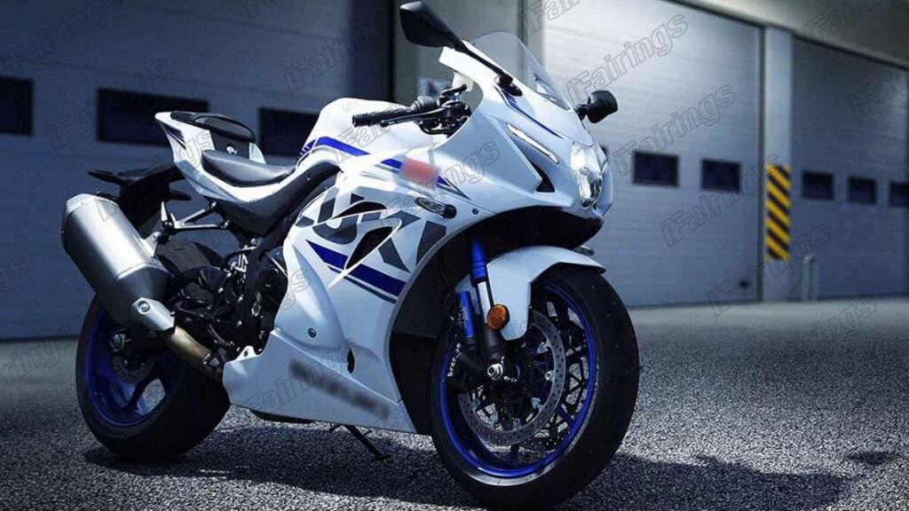 GSX-R 1000 2022 frente branca