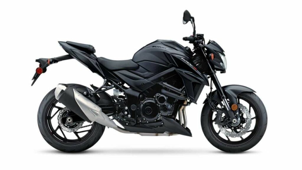 GSX-S 750 2022 lateral preta