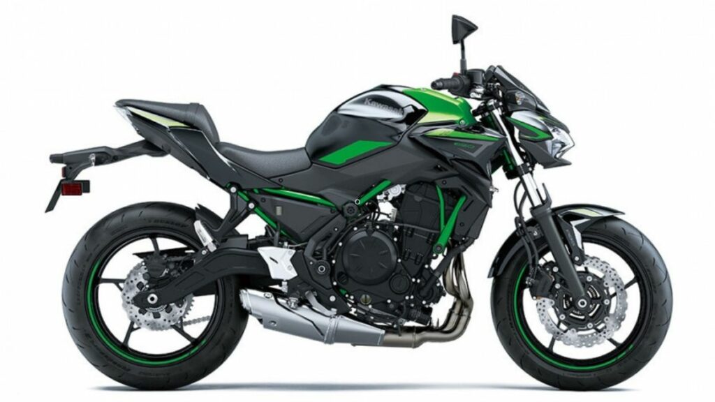 Kawasaki Z 650 2022 lateral esquerda
