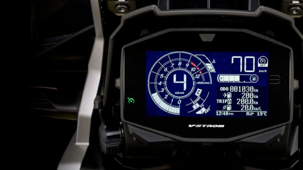 Suzuki DL 1000 V-Strom 2022 painel