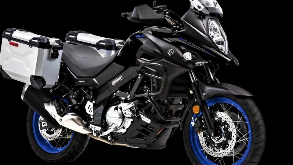 Suzuki DL 650 V-Strom 2022 detalhes traseira