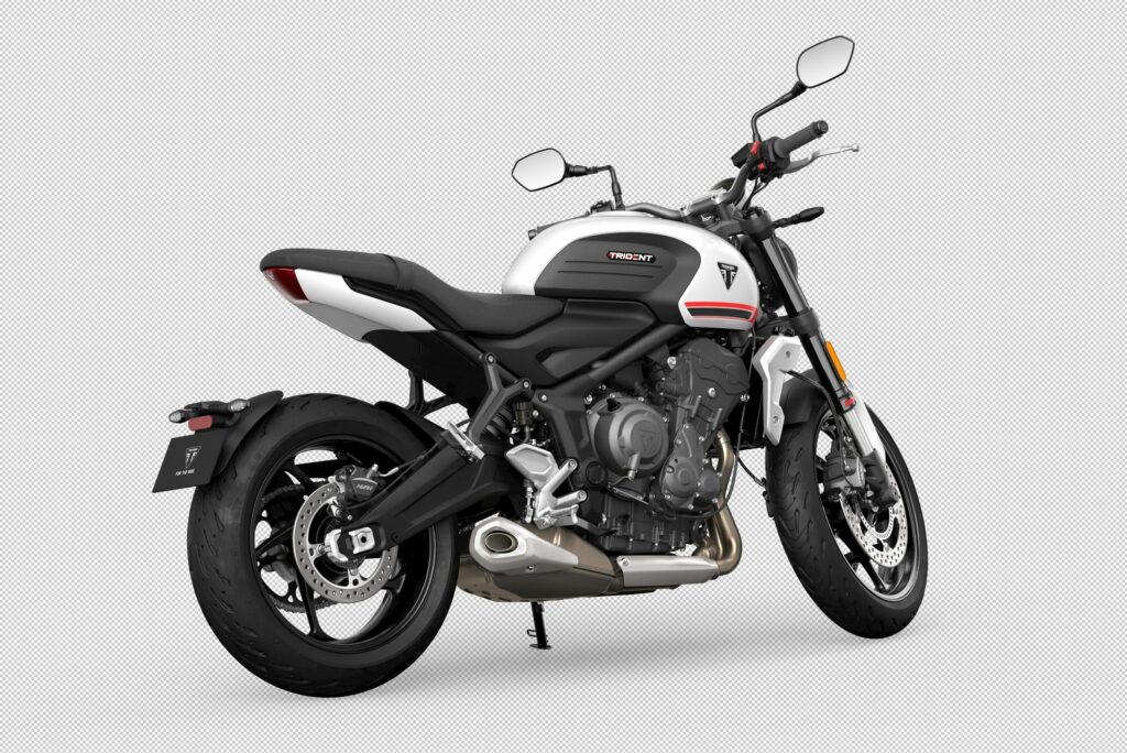Trident 660 2022 traseira