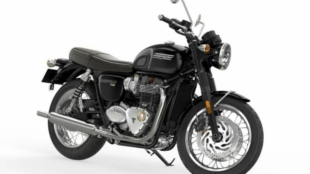 Bonneville 2022 preta frente