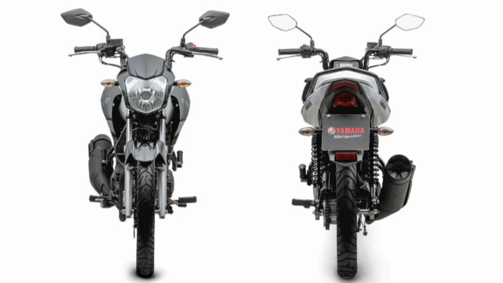 Yamaha YBR 150 Factor 2022 frente traseira