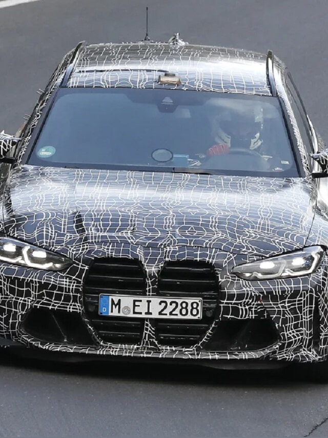 Novo BMW M3 Touring, com cor camuflada