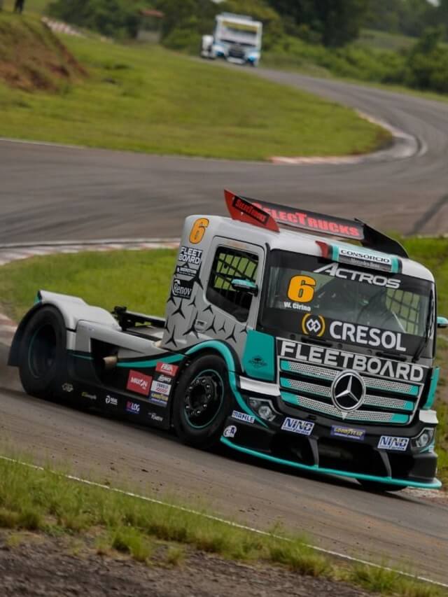 Caminhão de corrida da Copa Truck 2022