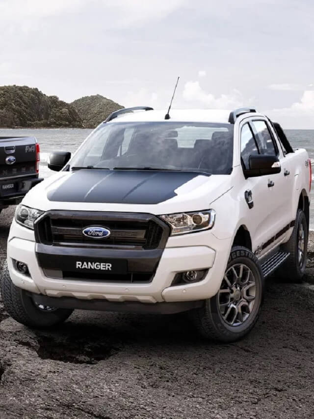 Nova Ranger FX4 2023 na cor branca