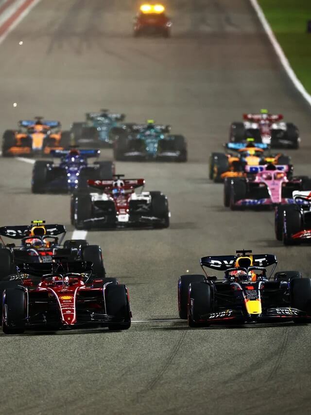 Carros de corrida da Fórmula 1 2022