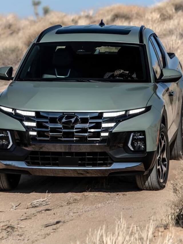 Nova dianteira da Hyundai Santa Cruz 2022