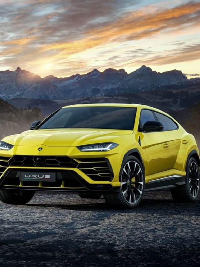 Nova Lamborghini Urus 2022 na cor amarela