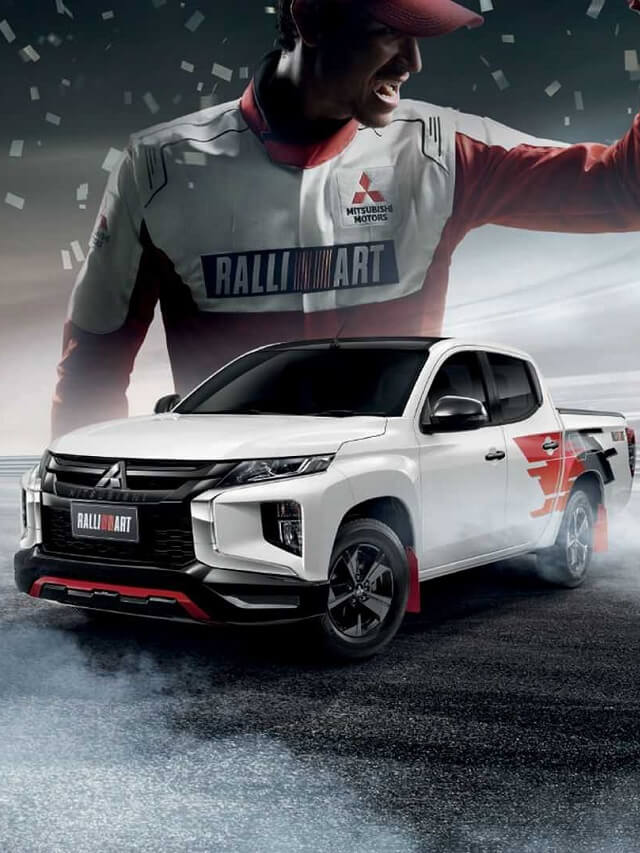 Veja fotos da L200 Triton Ralliart, nova versão da picape da Mitsubishi