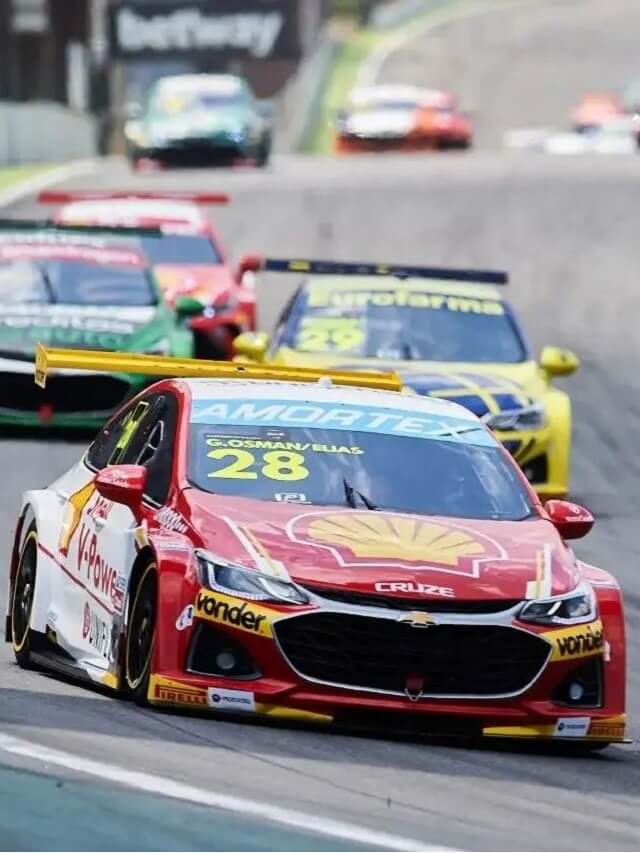 Carros de corrida da Stock Car 2022