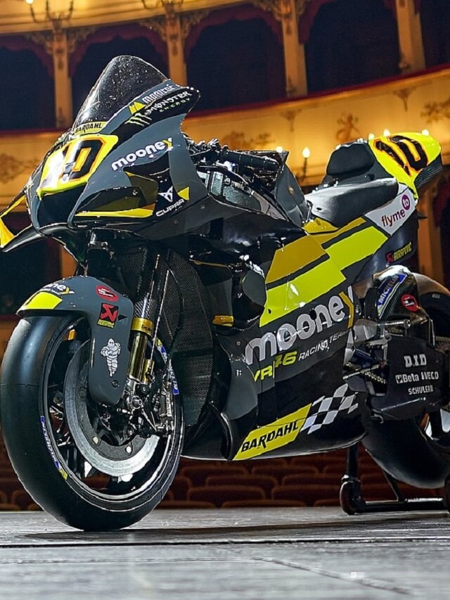 Nova VR46 preparada para a temporada de corridas do MotoGP 2022