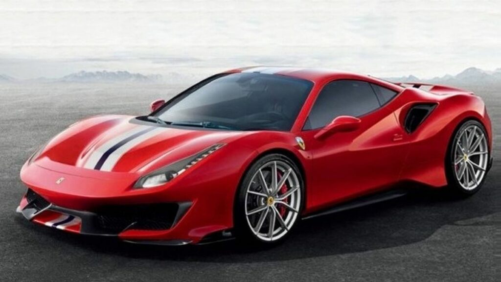 Carro Ferrari 488 Pista