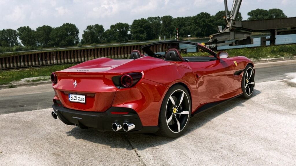 Ferrari Portofino 2022 traseira