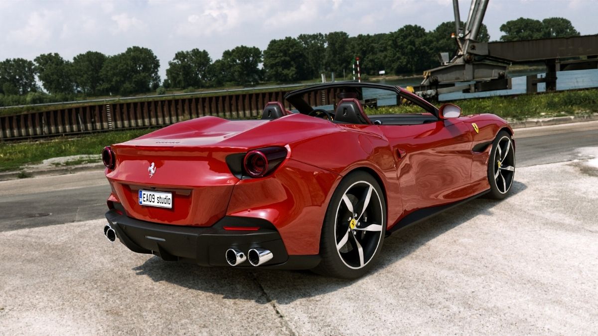 Ferrari Portofino 2022 traseira