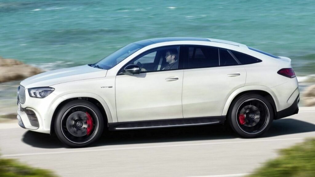 Lateral do GLE Coupé 2022