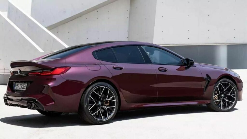 Traseira do M8 Gran Coupé Competition 2022