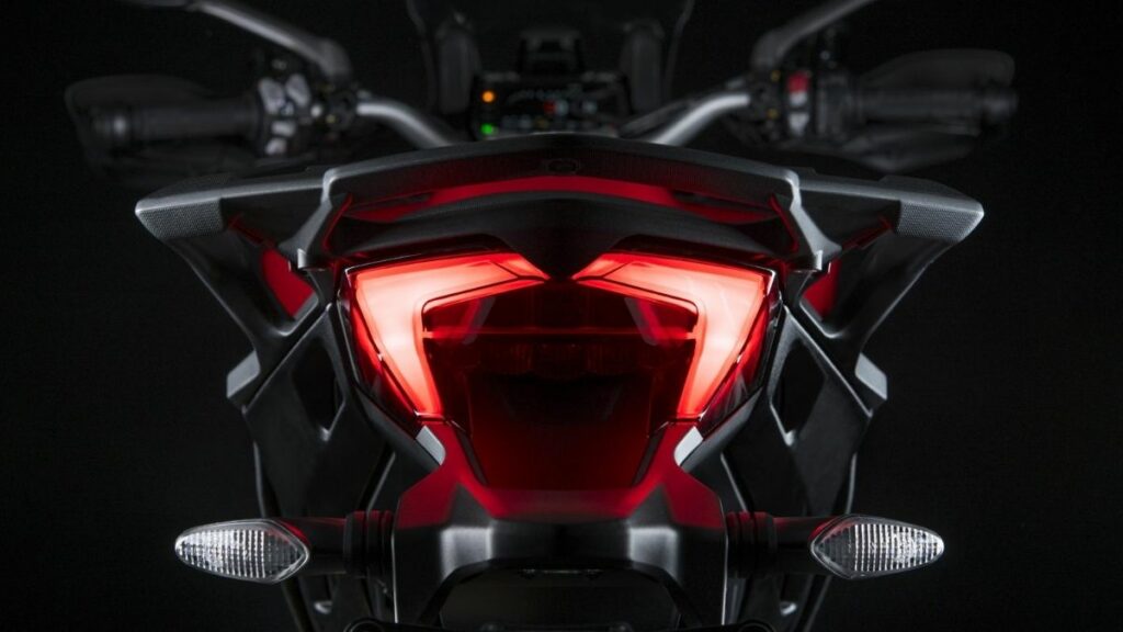 Lanterna traseira da Multistrada 950 S