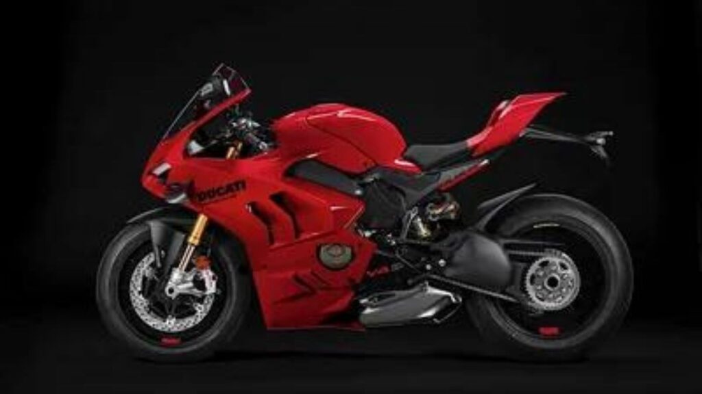 Lateral da Panigale V4 2022