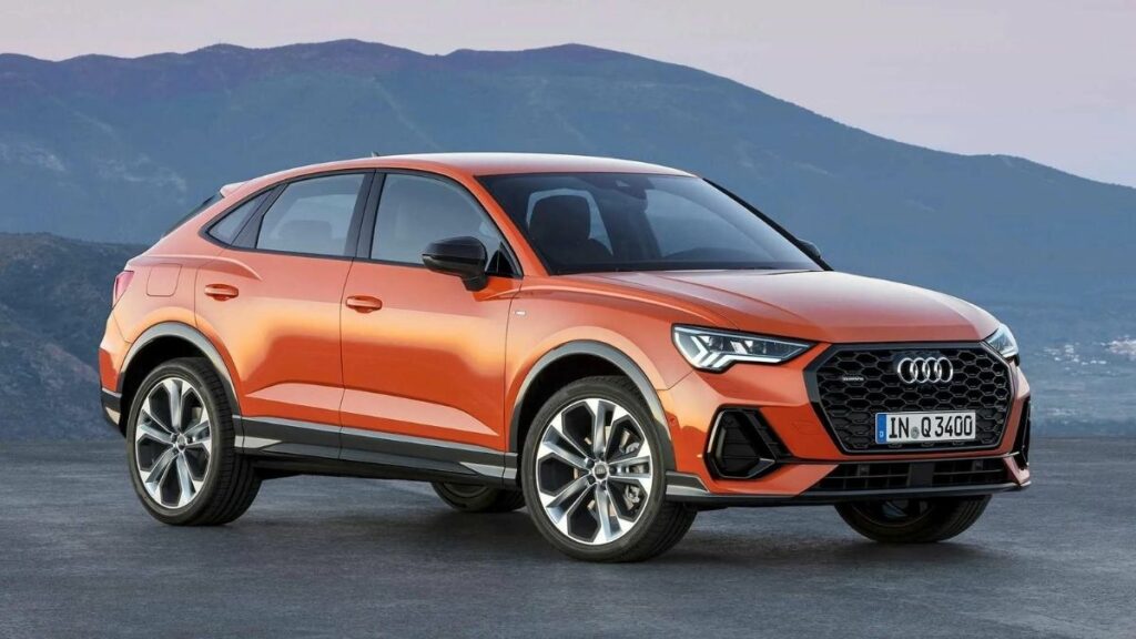 Exterior Audi RS Q3 2022 cor laranja