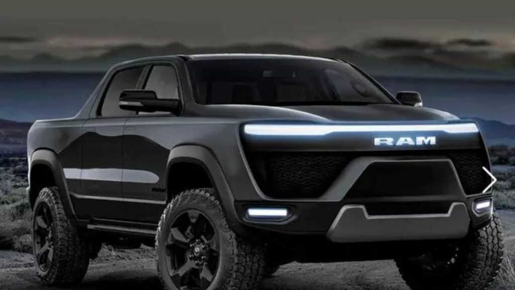 Projeção da picape RAM 1500 elétrica
