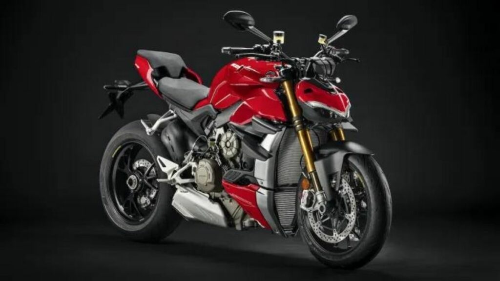 Lateral da Streetfighter V4 S 1103cc 2022