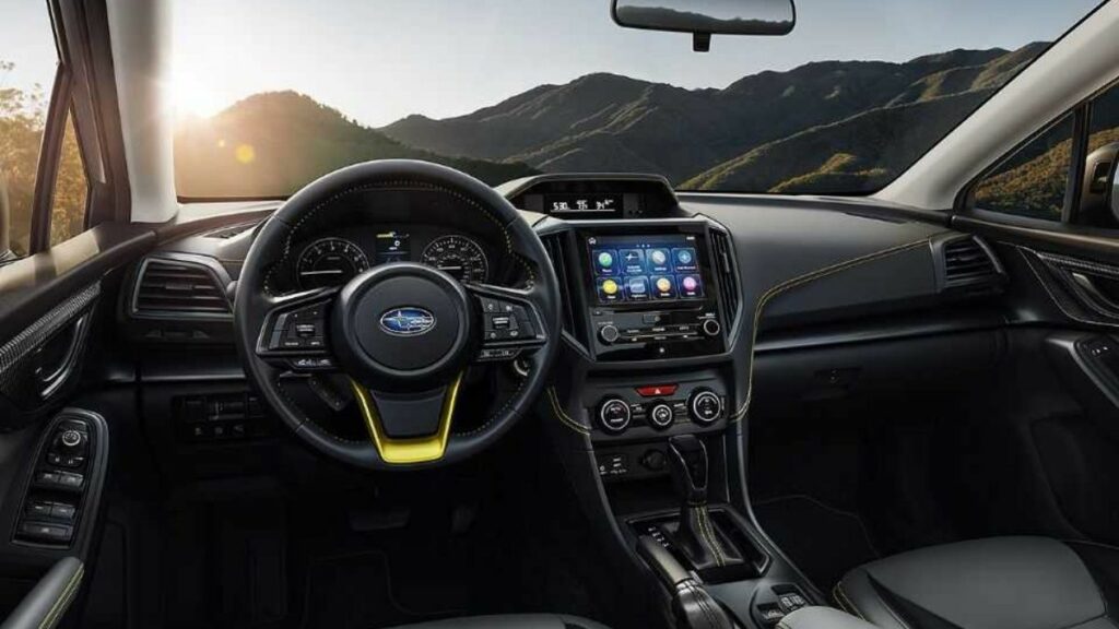 Subaru XV 2022 interior