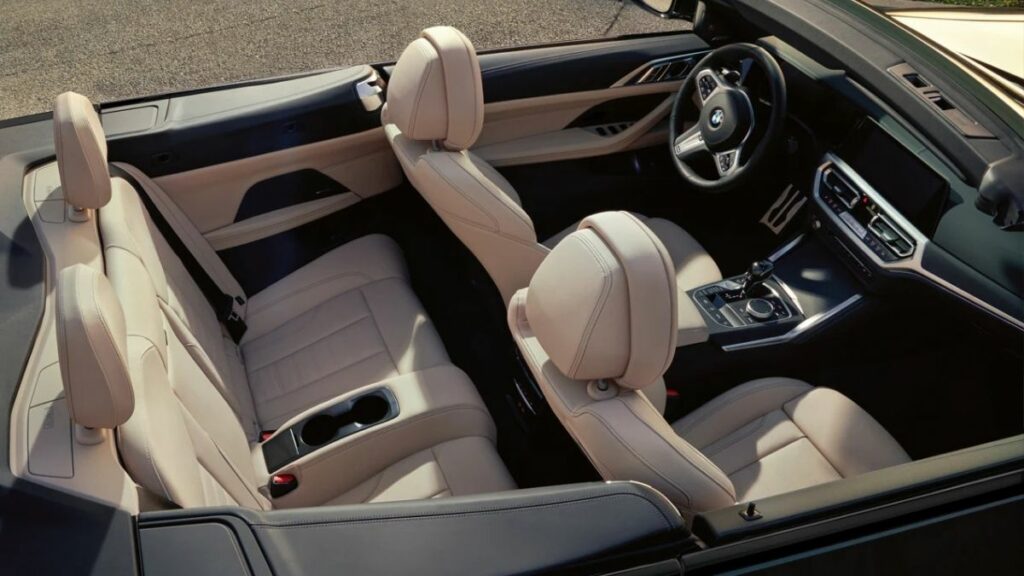 BMW Série 4 Cabrio 2022 interior
