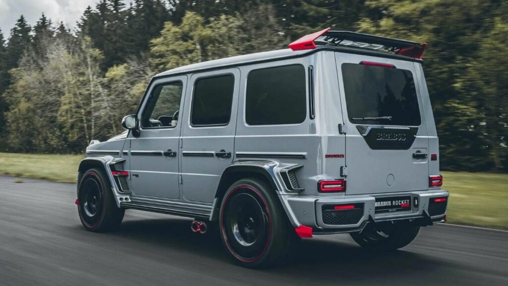 Traseira do G-63 2022 Brabus