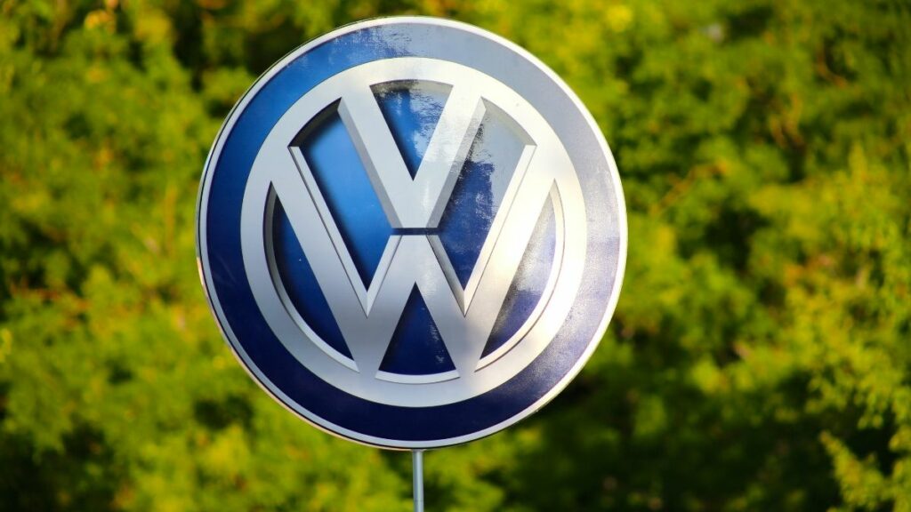 Logomarca da Volkswagen semicondutores