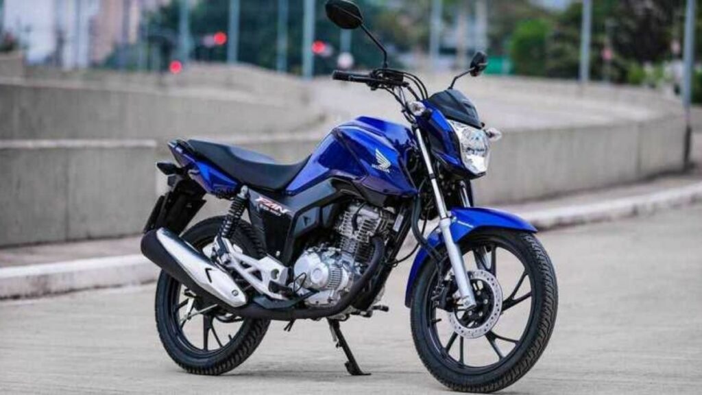 CG 160 azul, entre as motos mais vendidas do Brasil