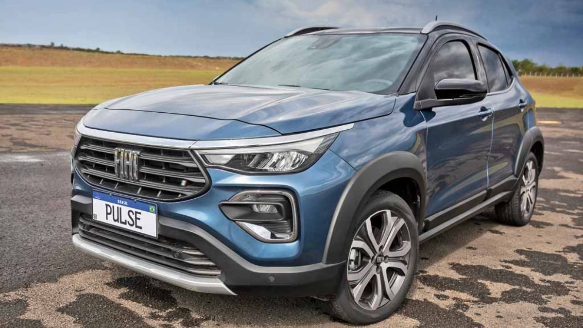 Fiat Pulse 2022 azul entre os mais vendidos