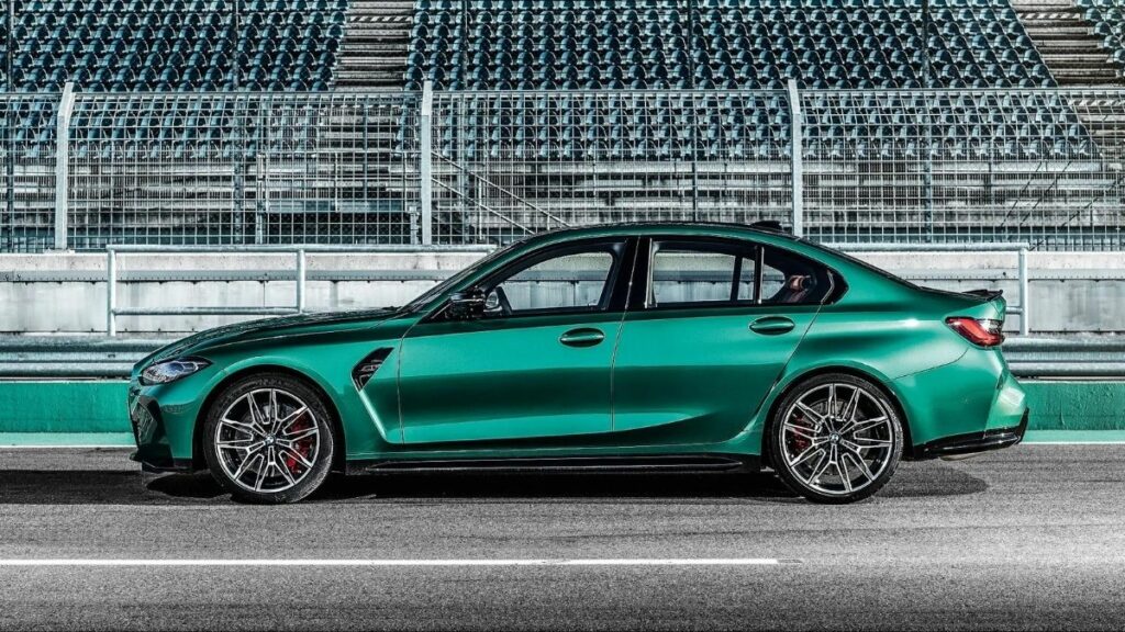 M3 competition 2022 verde lateral