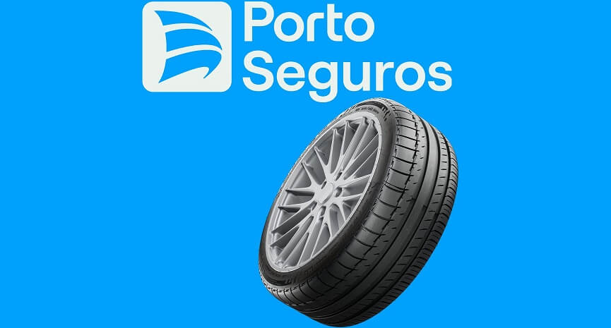 Propaganda de pneu Porto Seguro