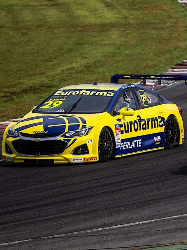 Carro de corrida da RC Eurofarma na Stock Car 2022