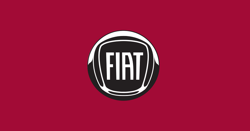 Fiat financiamentos Logomarca com fundo vermelho