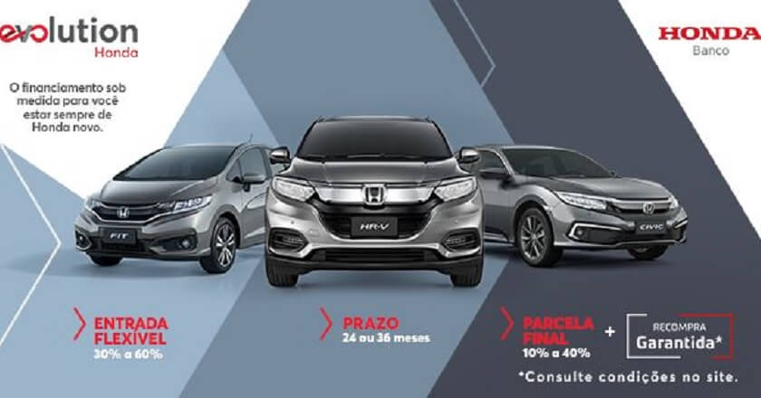 Banco Honda financiamento propaganda