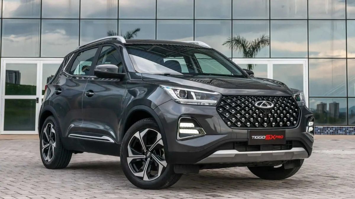 CAOA Chery Tiggo 5x pro cinza
