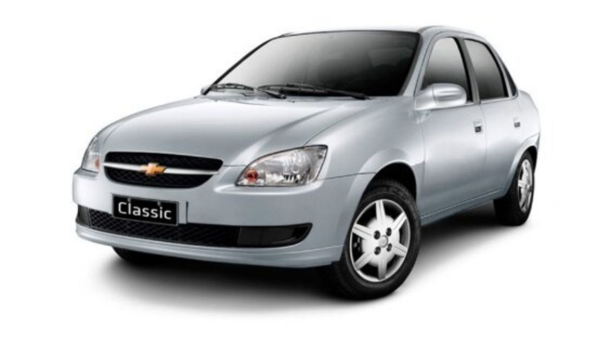 Frente da Chevrolet Classic
