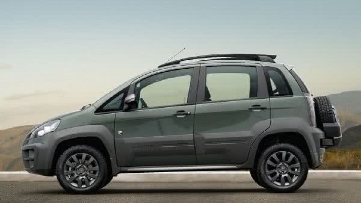 Lateral do Fiat Idea
