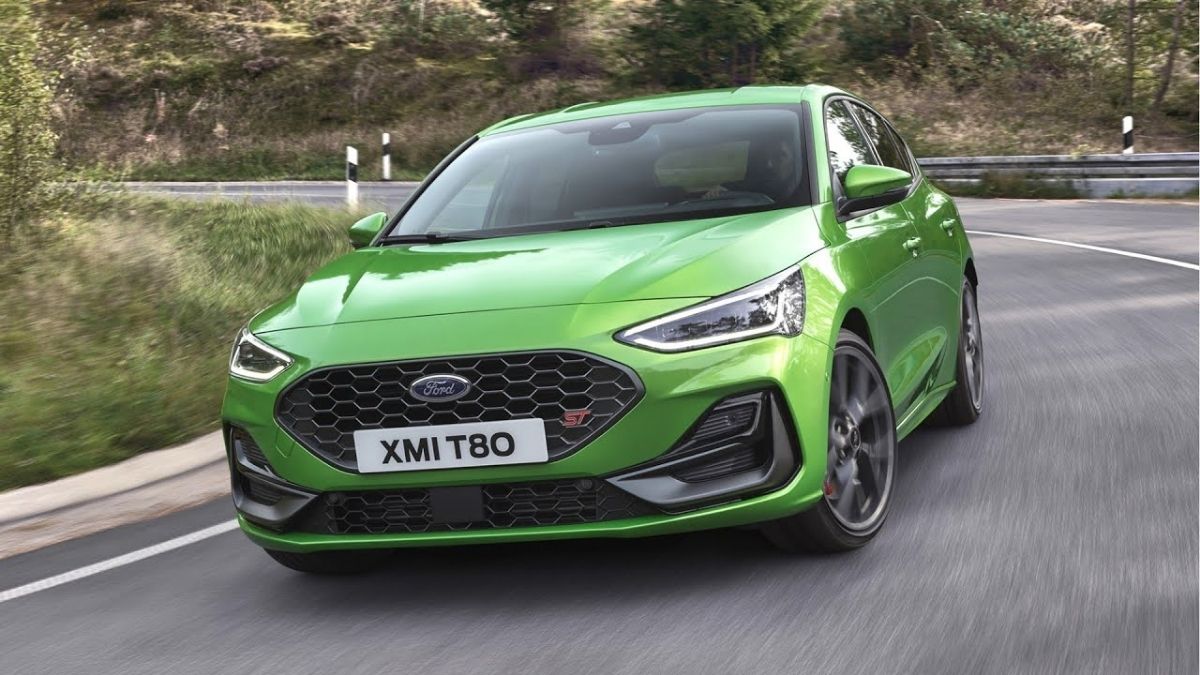 Grade dianteira e faróis do Focus 2022