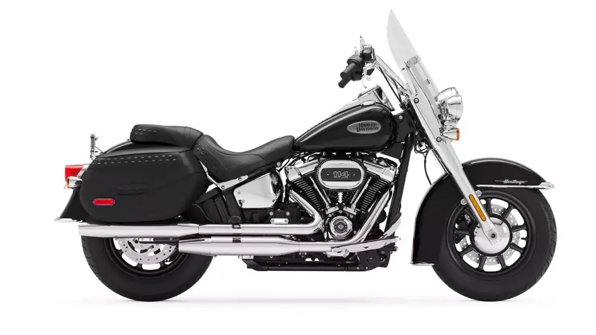 Lateral da Heritage Classic 2022 preta